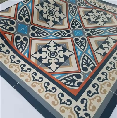 Mosaik Hebraisk Design Anti-Slip UV-udskrivning Pvc-lædergulve